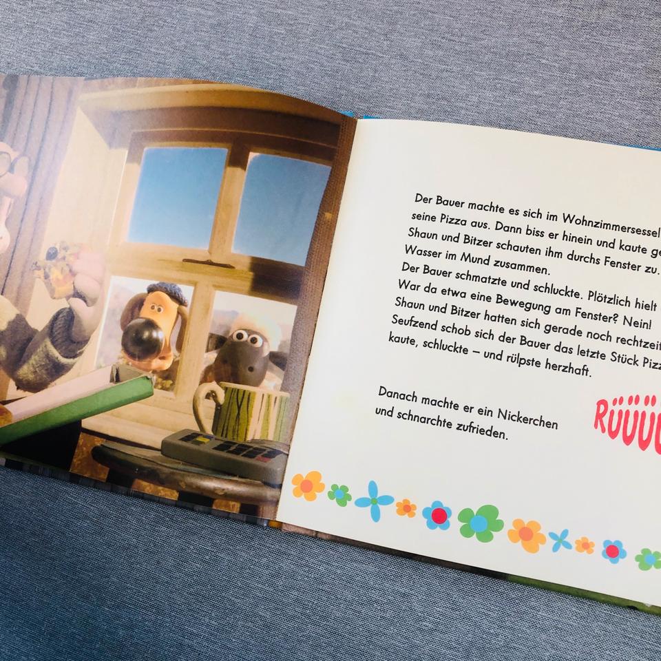Buch Shaun das Schaf Pizza extra Schaf Comic Geschichte kinder in Aachen