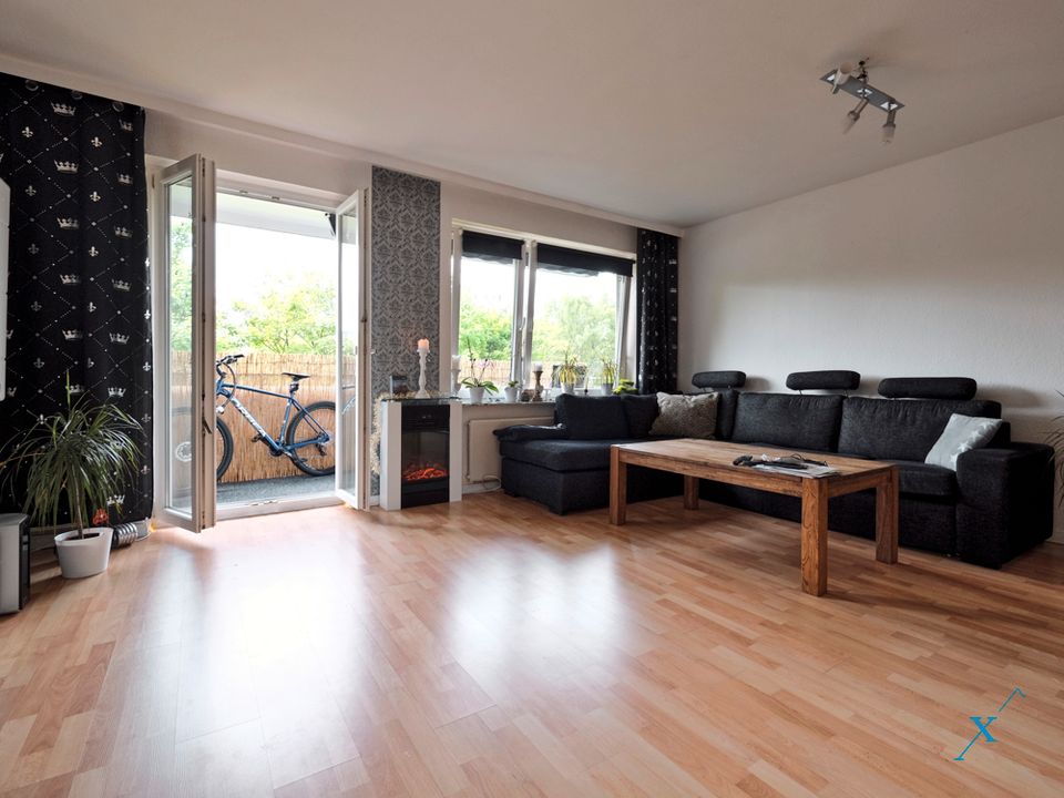 Sonnige 2 Zimmer Wohnung mit Balkon und Stellplatz in Engelsby in Flensburg