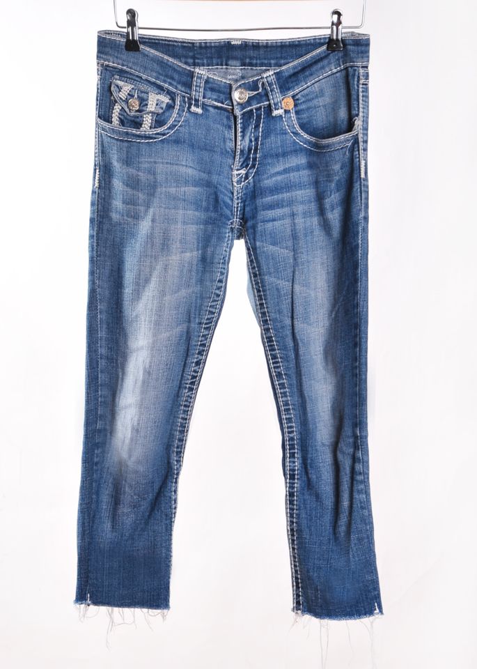 TRUE RELIGION Damen Jeans Capri Gr.27 in Hannover