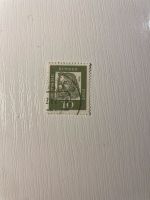 Briefmarke deutsche Bundespost 10 Pfennig Bayern - Konradsreuth Vorschau