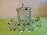 Bleikristall Bowle mit 12 Gläsern (Lausitzer Glas) West - Schwanheim Vorschau