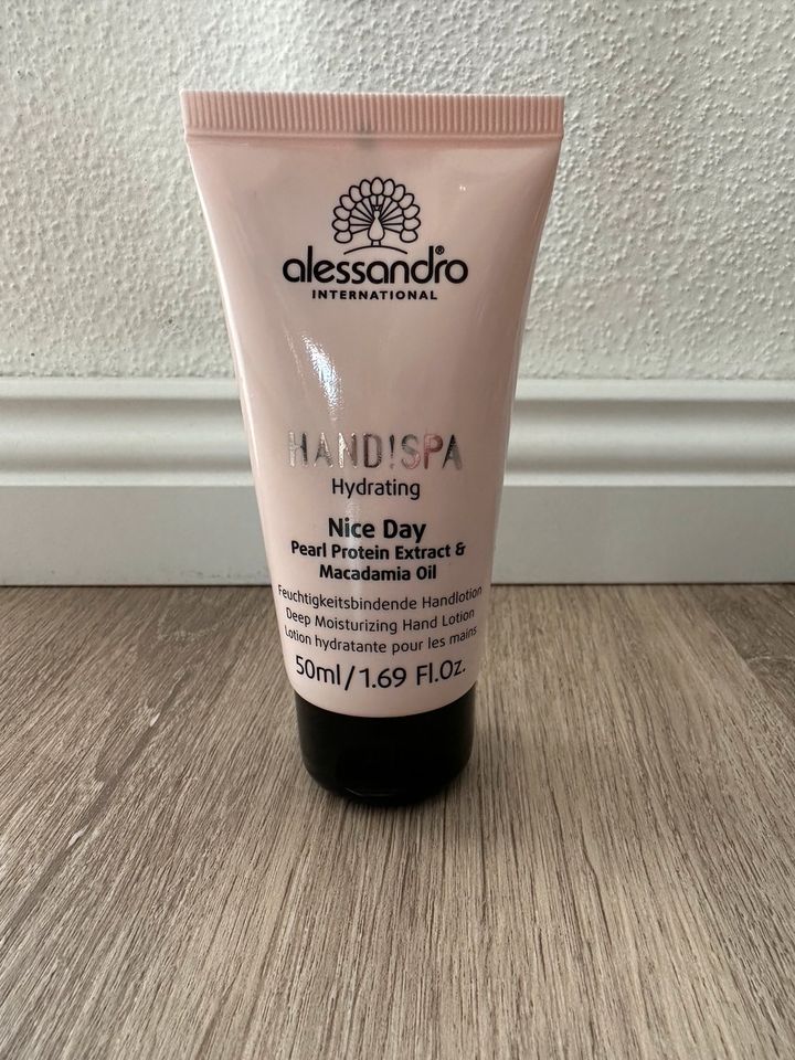 Bayern NEU 50ml Alessandro | Kleinanzeigen Straubing Day Hand in ist Kleinanzeigen eBay Handlotion jetzt Spa Handcreme - Nice