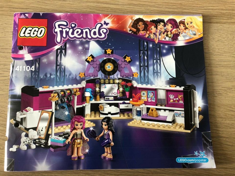 Lego Friends Popstar Garderobe 41104 in Gemünden a. Main