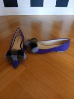 ANNA BAIGUERA, 37, NP 390€, NEU, Ballerina Wildleder/Fell, lila Schleswig-Holstein - Tremsbüttel Vorschau
