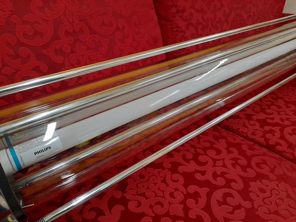 Loft Industrie Lampe poliert LBW Wittenberg delikat exklusiv in Südharz