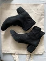 Stiefelette, Velourleder, Wildleder, schwarz, Gr. 37, Prego Düsseldorf - Hafen Vorschau