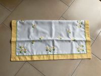 TCM Tischdecke Satin Mitteldecke 85 cm gelb weiß Karo Tulpe Blume Niedersachsen - Bad Bentheim Vorschau