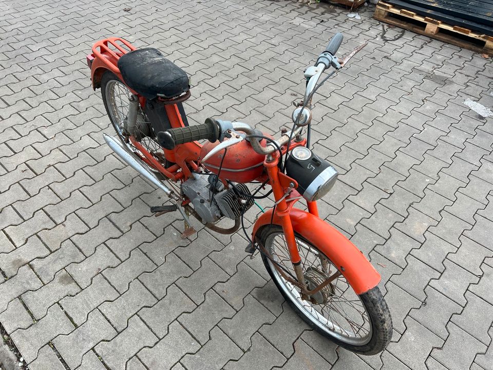 Predom Romet Komar 1978 Polen Moped Mofa Roller R2 in Osterweddingen