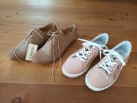 Halbschuhe LASocki Leder Gr 38 beige rosa Schnürschuhe Sneaker Sachsen-Anhalt - Halle Vorschau