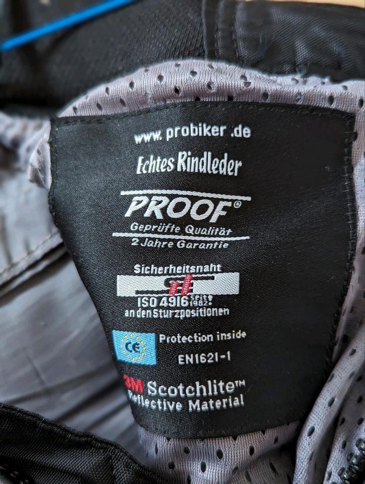 Probiker Motorrad Hose Leder in Lüneburg