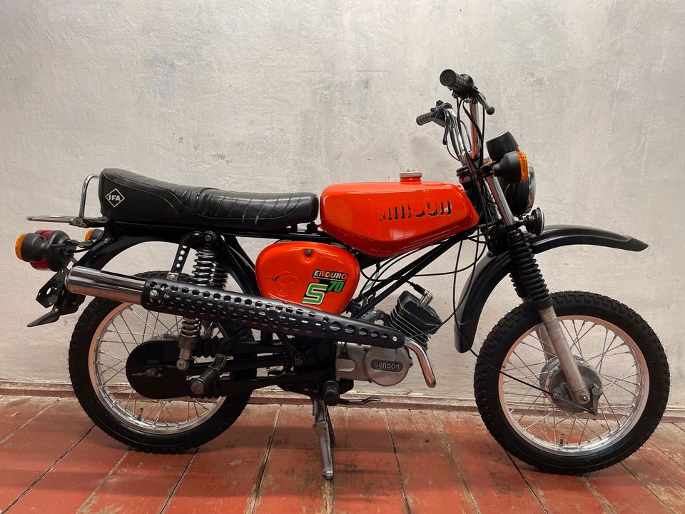 Suche Simson S51 / S70 Comfort oder Enduro E1 / E2 / E4 DDR in Werdau