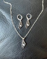 925 Silber Halskette Ohrringen Schmuckset Geschenk Nordrhein-Westfalen - Würselen Vorschau