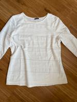Gerry Weber, Shirt in Wollweiß/Silber Gr.42 Hessen - Edermünde Vorschau