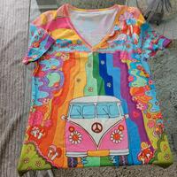 T-Shirt Bunt Neu Gr.S Schlagermove  Mottoparty perfekt Kreis Pinneberg - Pinneberg Vorschau