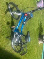 Woom 3 mit Gepäckträger und Ständer Fahrrad blau Bayern - Grafrath Vorschau