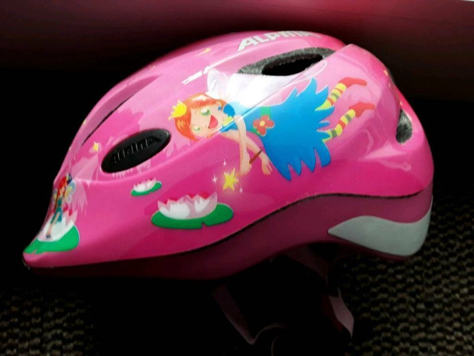 Kinderfahrradhelm von Alpina Gr. 46-51 Farbe little princess in Wernau