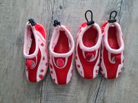 Schuhe Badeschuhe Kinder rot 25/26 Zwillinge Sachsen-Anhalt - Eilsleben Vorschau