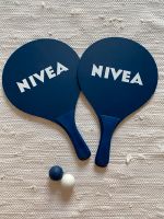 Beach Ball Set blau weiß NIVEA aus Holz Niedersachsen - Braunschweig Vorschau