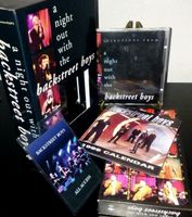 Backstreet boys CD & VHS Video = seltene Sammler Box von 1999 !!! Hessen - Schöneck Vorschau