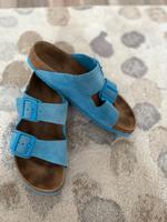 Birkenstock Arizona gr 40 Soft Footbed Blau Nordrhein-Westfalen - Bottrop Vorschau