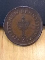 1/2 New Penny, Großbritannien, 1971 Niedersachsen - Bad Iburg Vorschau