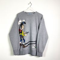 Vintage Lucky Luke Sweater Gr.M/L Grau 90er 90s y2k Retro Nordrhein-Westfalen - Gronau (Westfalen) Vorschau