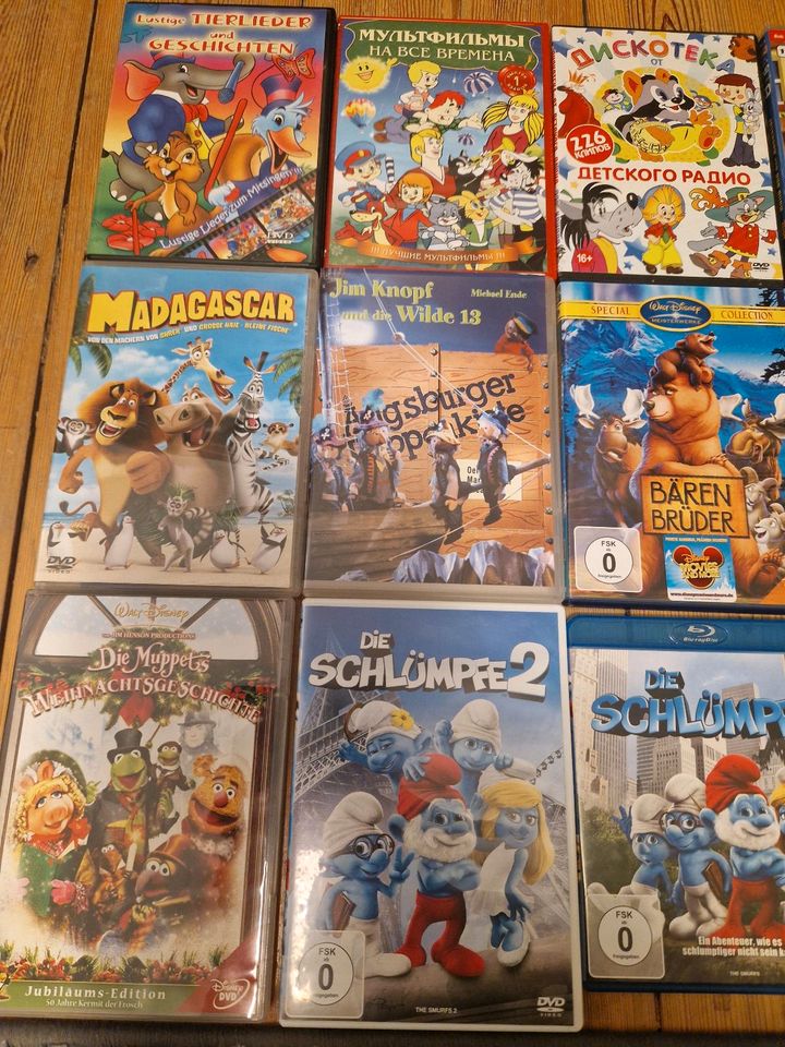 14 verschiedene Kinder DVDs in Berlin