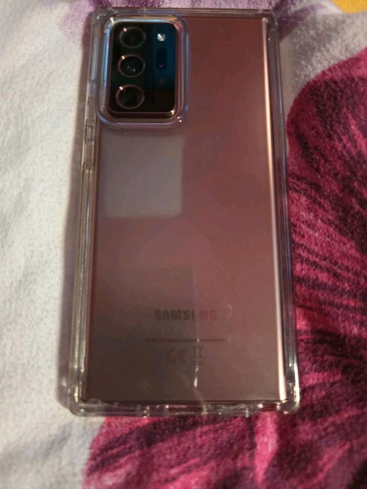 Samsung galaxy note 20 ultra  Mystic Bronze 256GB bitte lesen.! in Zella-Mehlis