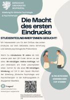 Wissenschaftliche Studie: Die Macht des ersten Eindrucks Elberfeld - Elberfeld-West Vorschau