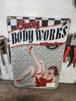 USA Blechschild Garage Pin-Up-Girl Werkstatt Thüringen - Kahla Vorschau