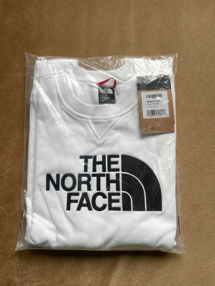 The North Face Pullover Weiß/S NP85€ Neu mit Etikett in Frankfurt am Main