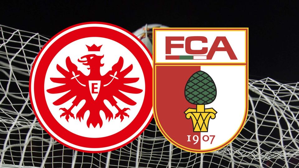 Eintracht vs Augsburg in Frankfurt am Main