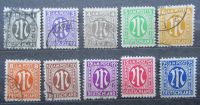 AM POST 10 Deutscher Briefmarken 1946 Amer. und Briti. Besatzung Schleswig-Holstein - Glinde Vorschau
