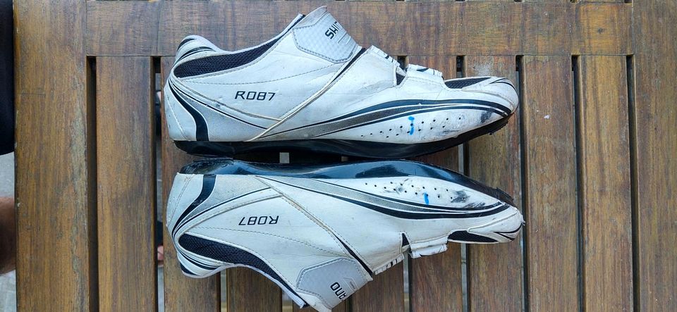 Shimano R087 Schuhe 47 wie 45 MTB und Rennrad in Rodenberg