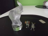 Dekofigur GLAS-Elefant von Goebel und 2 kleinere Elefanten /ca 32 Nordrhein-Westfalen - Bottrop Vorschau