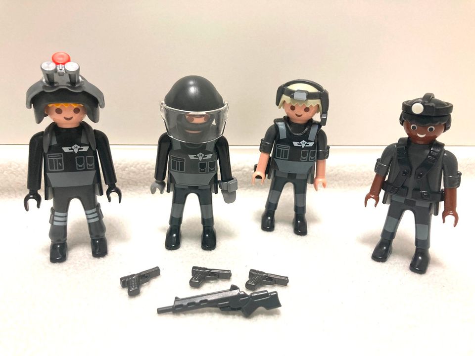 Playmobil City 5565 SEK Sondereinsatz Kommando Polizei Team in Bautzen