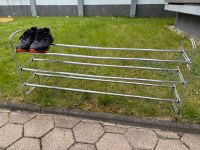 Schuhregal System ausziehbar 3 Ebenen bis Max 119cm Chrom/Metall Essen - Karnap Vorschau