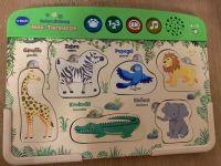 Interaktives Holzpuzzle Erstes Puzzlen Vtech Tiere Bayern - Pliening Vorschau