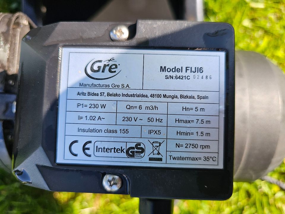 Gre FS400 / FS400T Sandfilteranlage Pool Filter +TOP+ in Ense