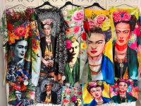 AKTION Damen Seide Frida Kahlo Muster Kimono Bluse Tasche Viskose Rheinland-Pfalz - Mainz Vorschau