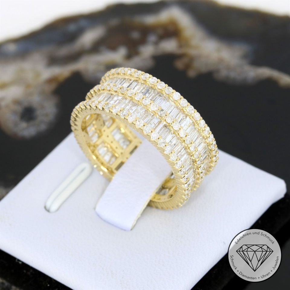 M*177737 Wert 13.200,- Memory Brillant Ring 585 / 14K Gold xxyy in Essen