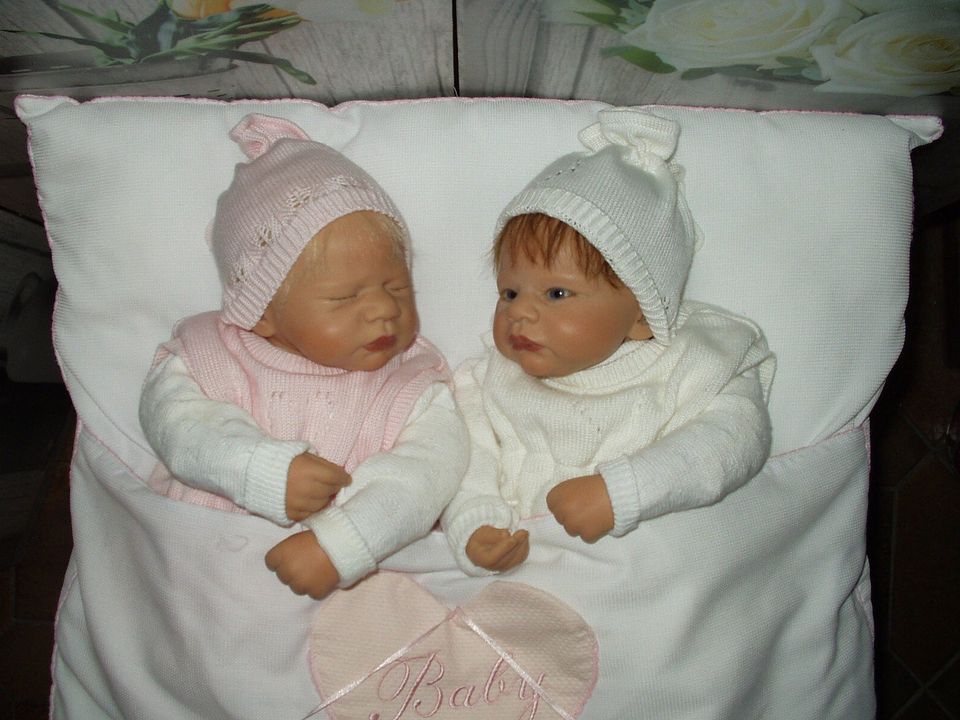 2 süße Babies zusammen 175,-- keine Reborn Künstlerpuppen Zapf in Vechelde