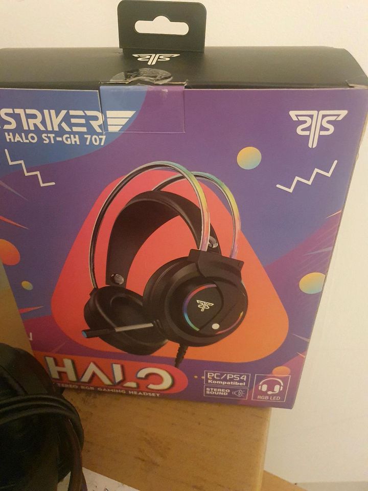 Hyrican Striker Halo ST-GH707 Headset Gaming-Headset in Jüchen