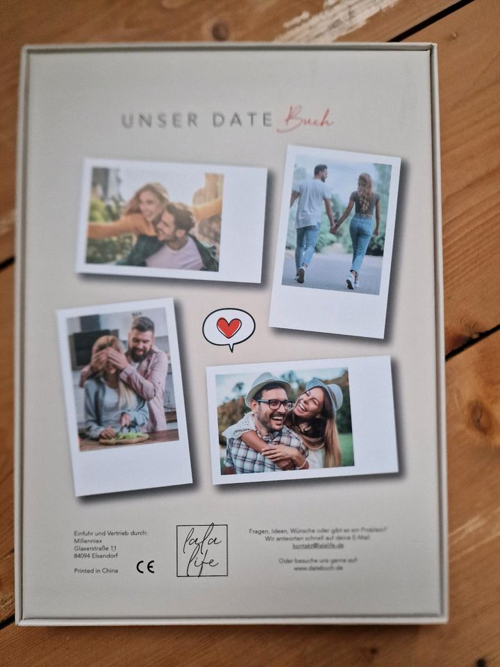 Unser Date Buch Bucket List zum freirubbeln Neu Valentinstag in Siegen