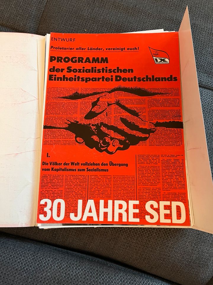 30 Jahre SED Thüringen, Sammelband, 2Wk, Sowjets, DDR Partei, MDI in Breitenworbis