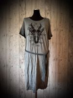 + Soccx Shirt Kleid Hirschkopf Pailletten Motiv + Grau + Gr. 42 + Nordrhein-Westfalen - Engelskirchen Vorschau