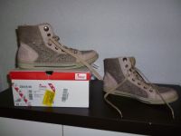 Rieker Sneaker halbhoch Sommer Materialmix - Gr. 39 beige Baden-Württemberg - Muggensturm Vorschau