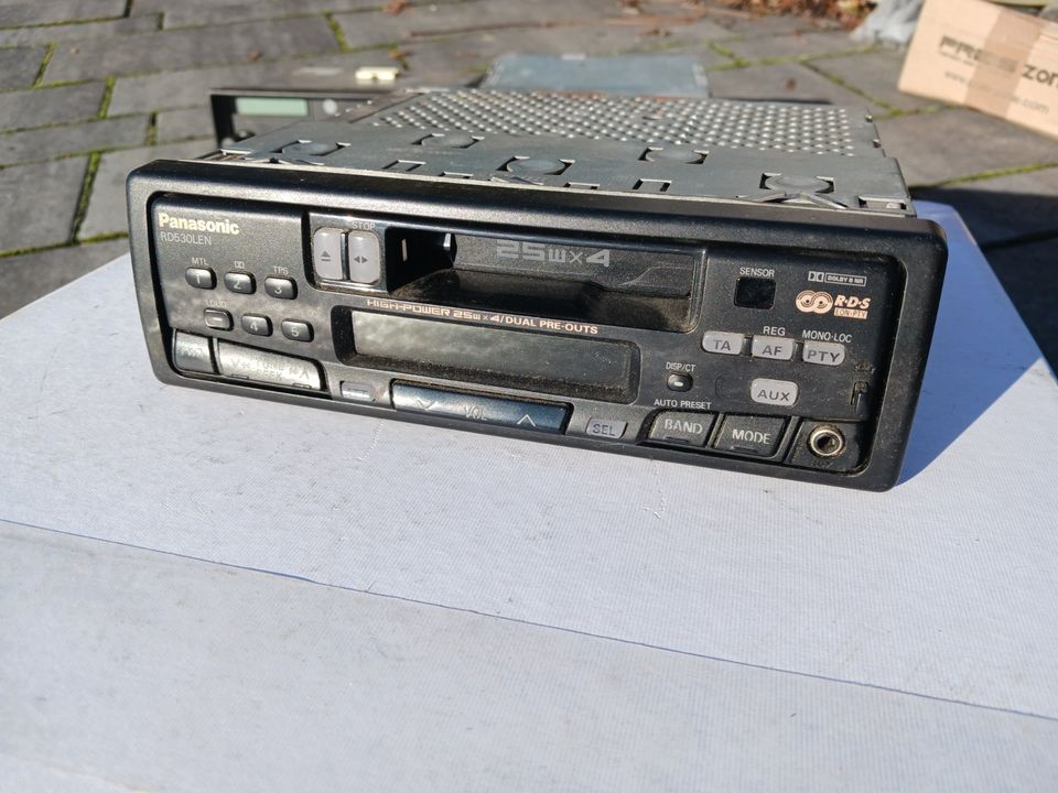 Panasonic RD 530 LEN Autoradio Radio Kassette Youngtimer in Odelzhausen