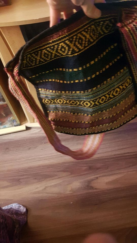 Tasche Orient Peru Spiegel Muster Goa Hippie Psy Retro Vintage in Hannover