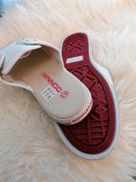 Flache Latschen Schuhe 'donnay' weiß mit rot Stoff Nordrhein-Westfalen - Geilenkirchen Vorschau